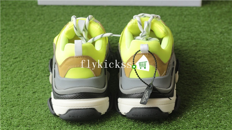 Balenciaga Triples Fall Winter Sneaker Neon Green